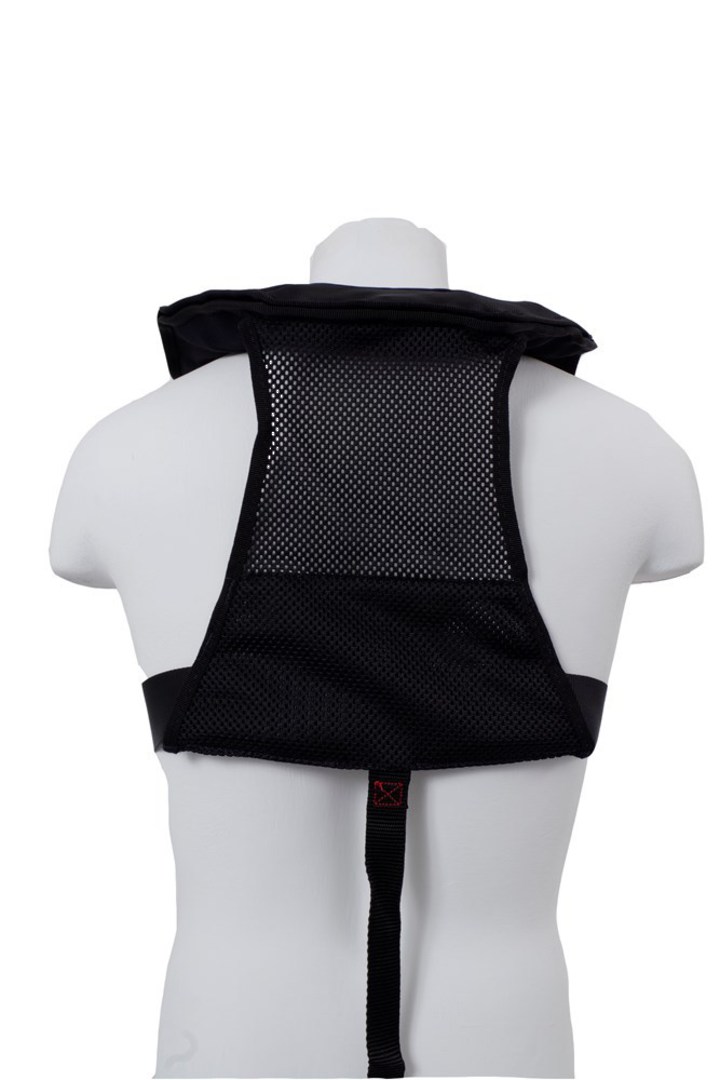 HW Pro-Spec 170N Manual Deck Lifejacket  with Harness – Black image 1